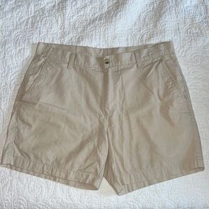 Mens Columbia PFG khaki shorts